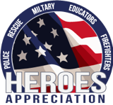 Heroes Appreciation Discount Badge